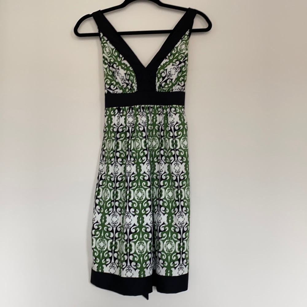 Printed midi dress